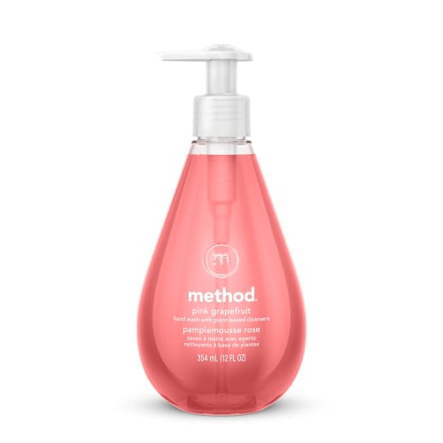 Method Gel Hand Wash Pink Grapefruit, 12oz
